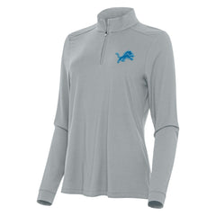 Antigua Women's Intent Quarter-Zip Sweatshirt - Detroit Lions