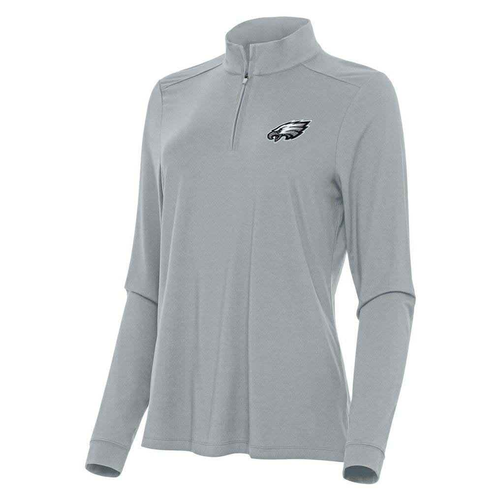 Antigua Women's Intent Quarter-Zip Sweatshirt - Philadelphia Eagles