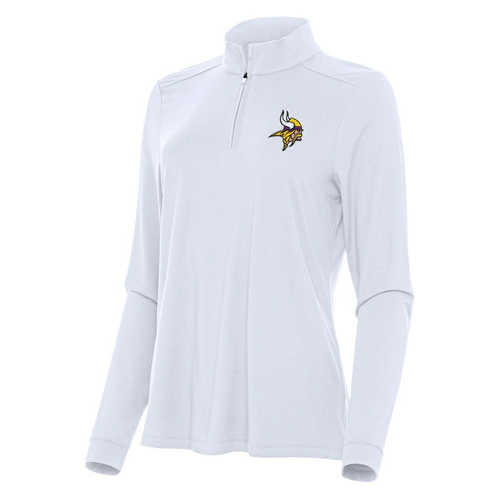 Antigua Women's Intent Quarter-Zip Sweatshirt - Minnesota Vikings