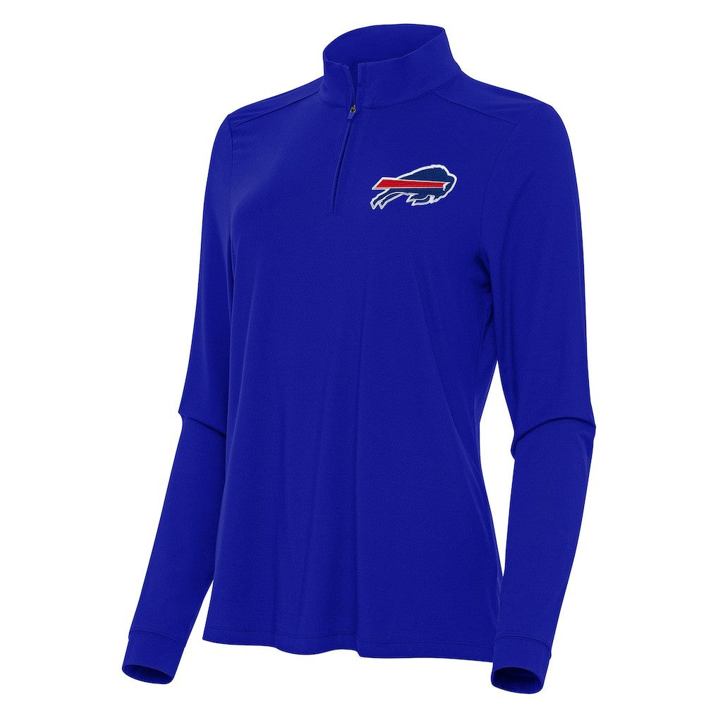 Antigua Women's Intent Quarter-Zip Sweatshirt - Buffalo Bills