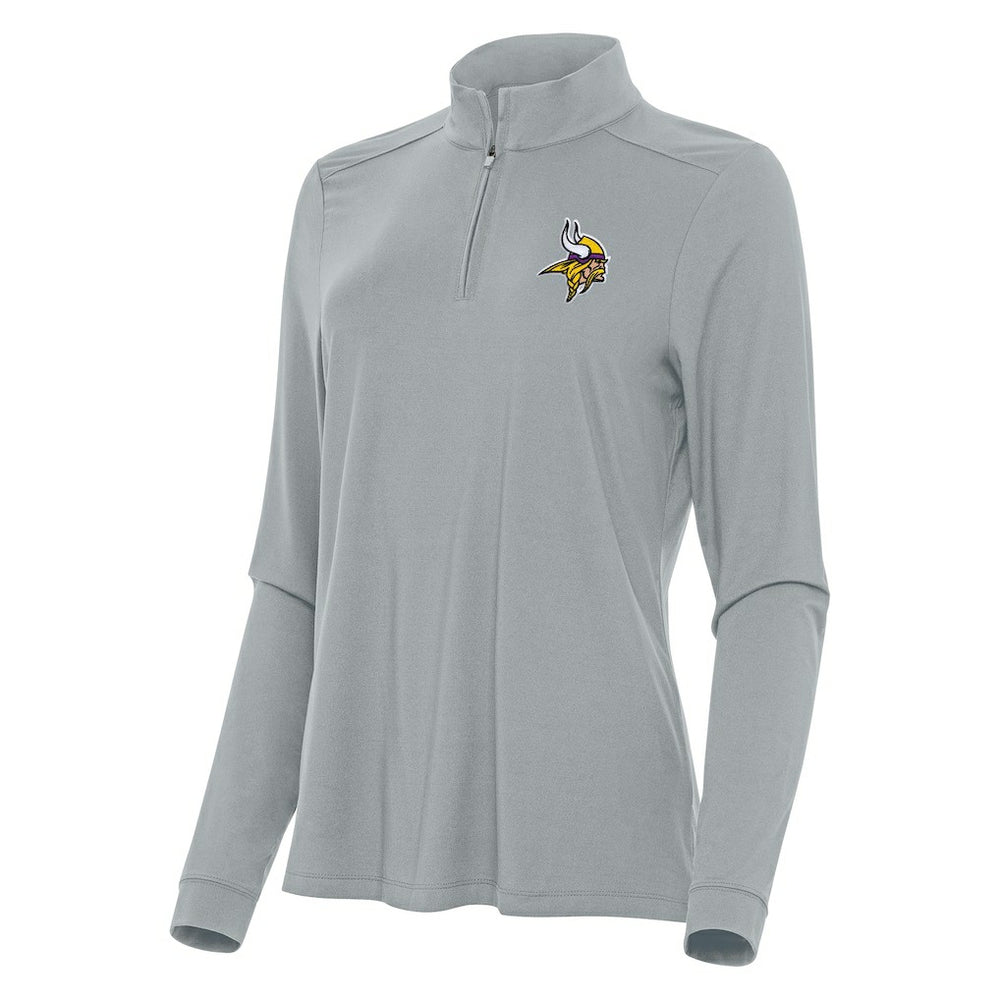Antigua Women's Intent Quarter-Zip Sweatshirt - Minnesota Vikings