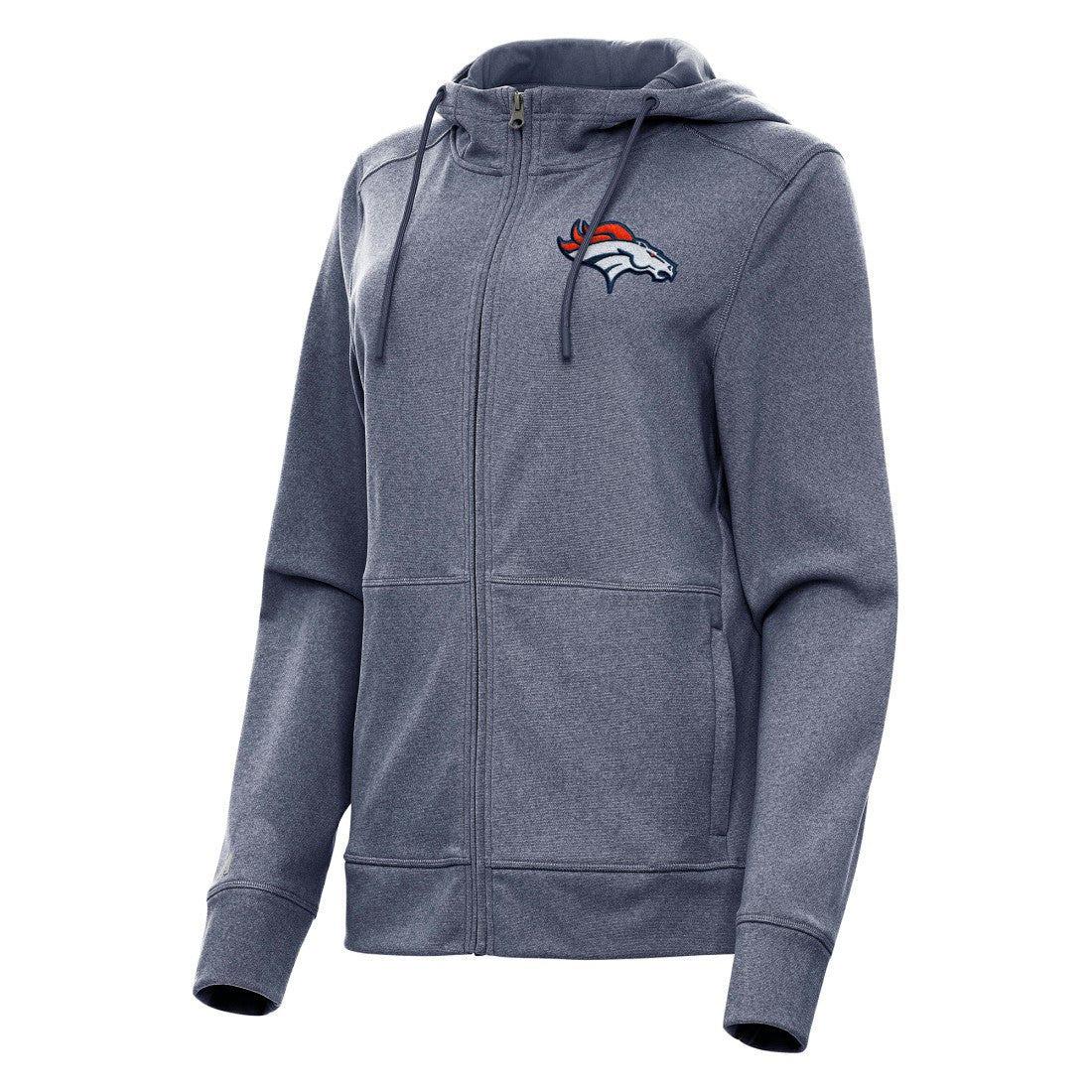 Antigua Women's Seeker Full-Zip Hoodie Jacket - Denver Broncos