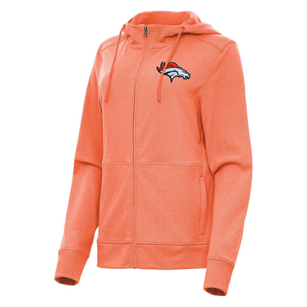 Antigua Women's Seeker Full-Zip Hoodie Jacket - Denver Broncos