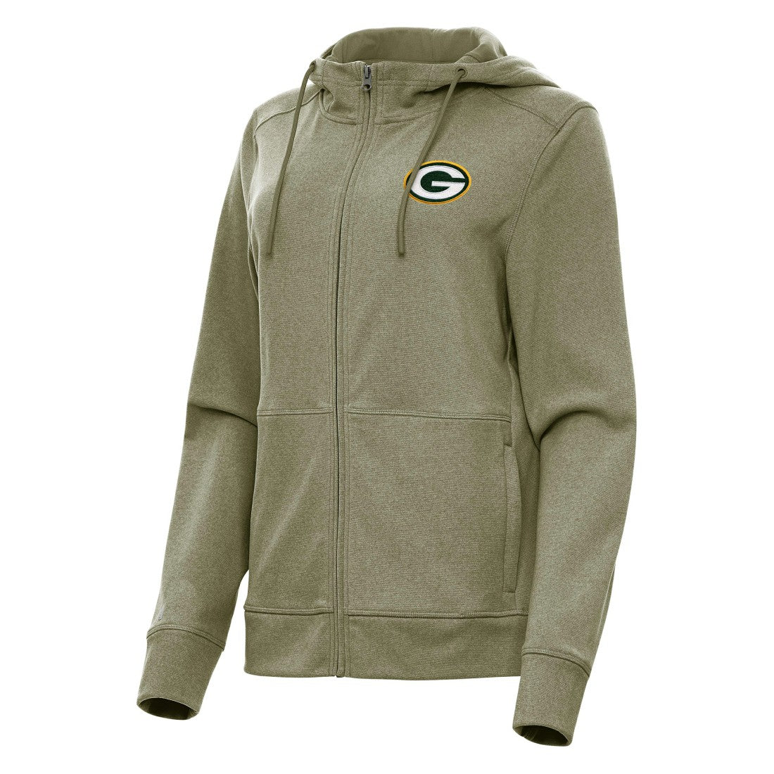 Antigua Women's Seeker Full-Zip Hoodie Jacket - Green Bay Packers