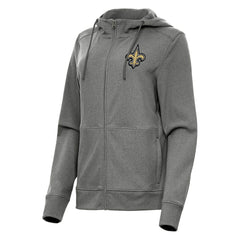 Antigua Women's Seeker Full-Zip Hoodie Jacket - New Orleans Saints
