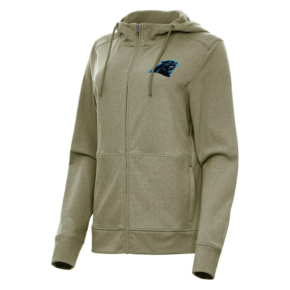 Antigua Women's Seeker Full-Zip Hoodie Jacket - Carolina Panthers