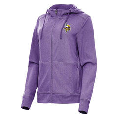 Antigua Women's Seeker Full-Zip Hoodie Jacket - Minnesota Vikings