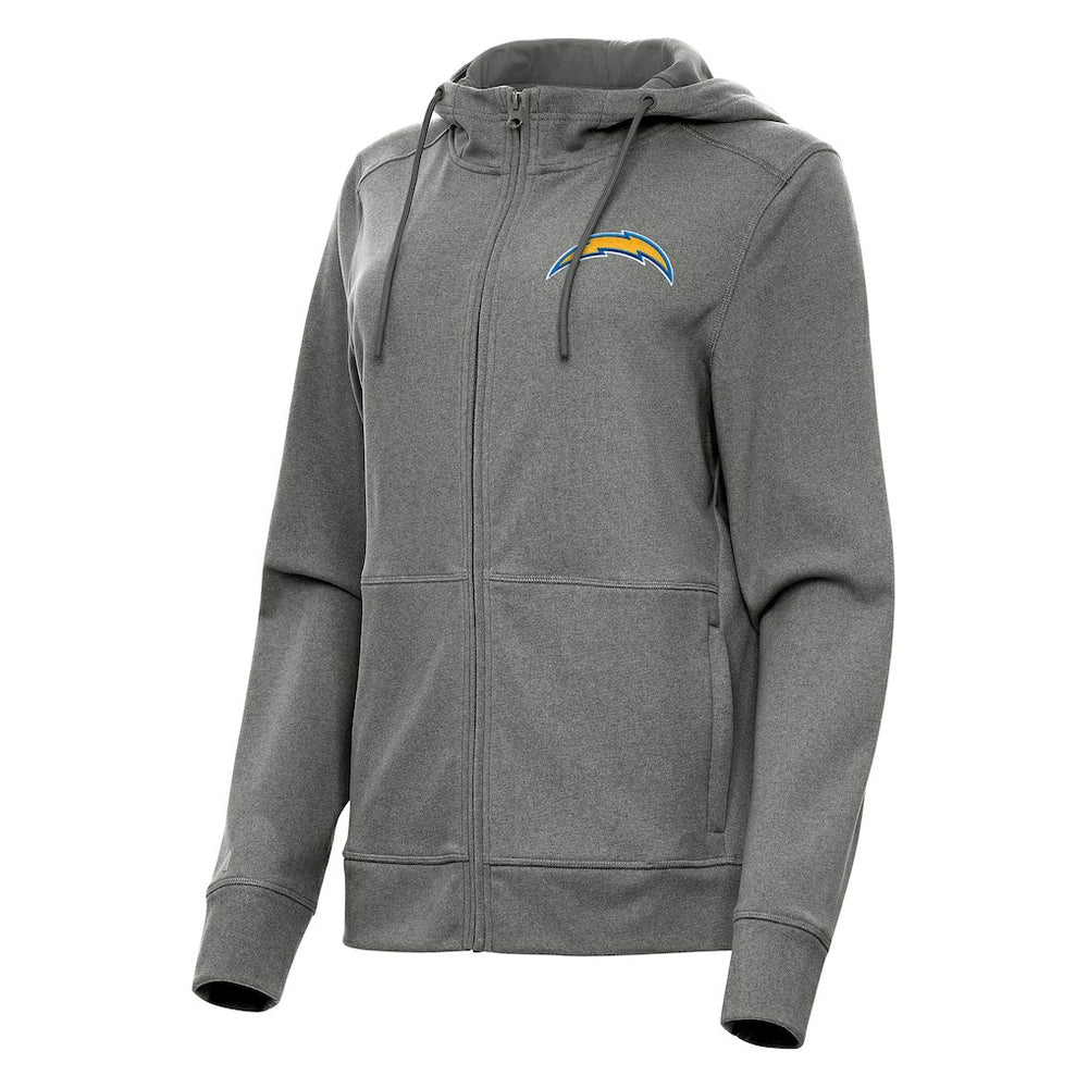 Antigua Women's Seeker Full-Zip Hoodie Jacket - Los Angeles Chargers