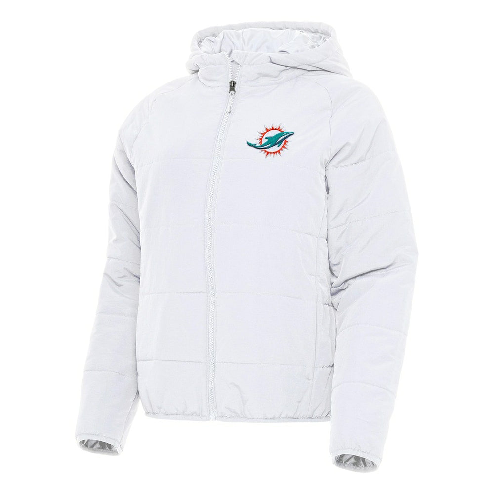 Antigua Women's Universe Full-Zip Hoodie Jacket - Miami Dolphins