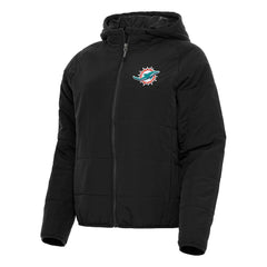 Antigua Women's Universe Full-Zip Hoodie Jacket - Miami Dolphins