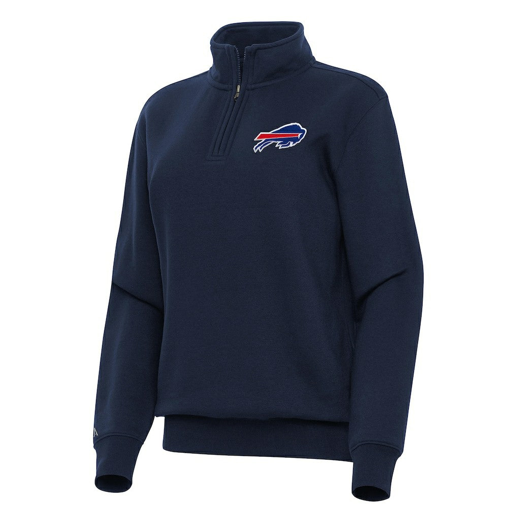 Antigua Women's Victory Quarter-Zip Top - Buffalo Bills