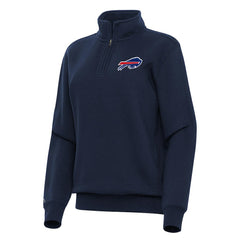 Antigua Women's Victory Quarter-Zip Top - Buffalo Bills