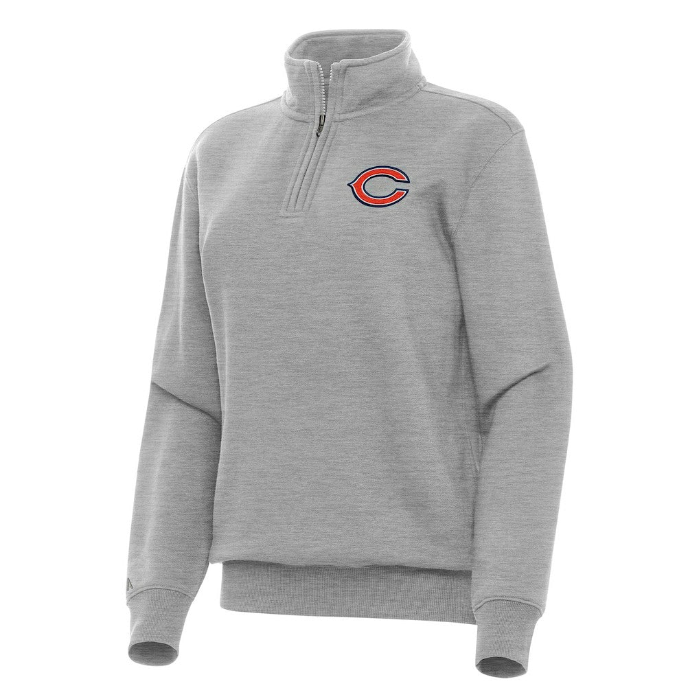 Antigua Women's Victory Quarter-Zip Top - Chicago Bears