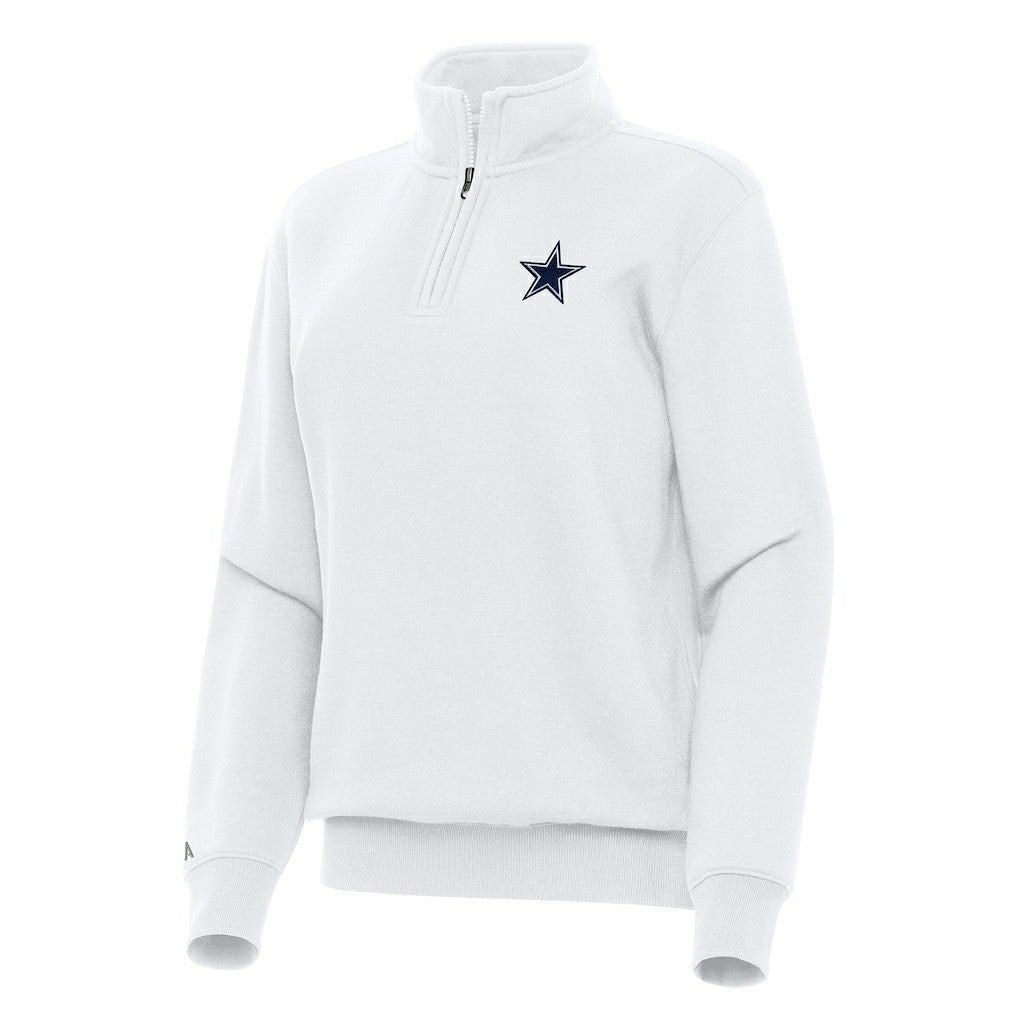 Antigua Women's Victory Quarter-Zip Top - Dallas Cowboys