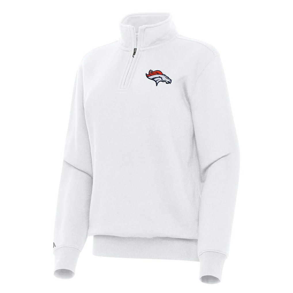 Antigua Women's Victory Quarter-Zip Top - Denver Broncos