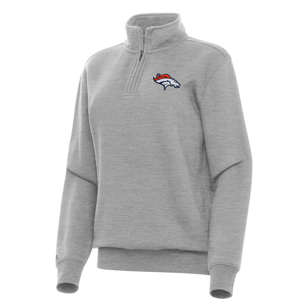 Antigua Women's Victory Quarter-Zip Top - Denver Broncos