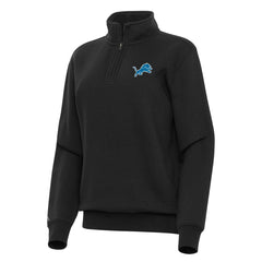 Antigua Women's Victory Quarter-Zip Top - Detroit Lions