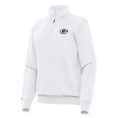 Antigua Women's Victory Quarter-Zip Top - Green Bay Packers