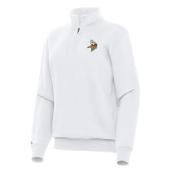 Antigua Women's Victory Quarter-Zip Top - Minnesota Vikings