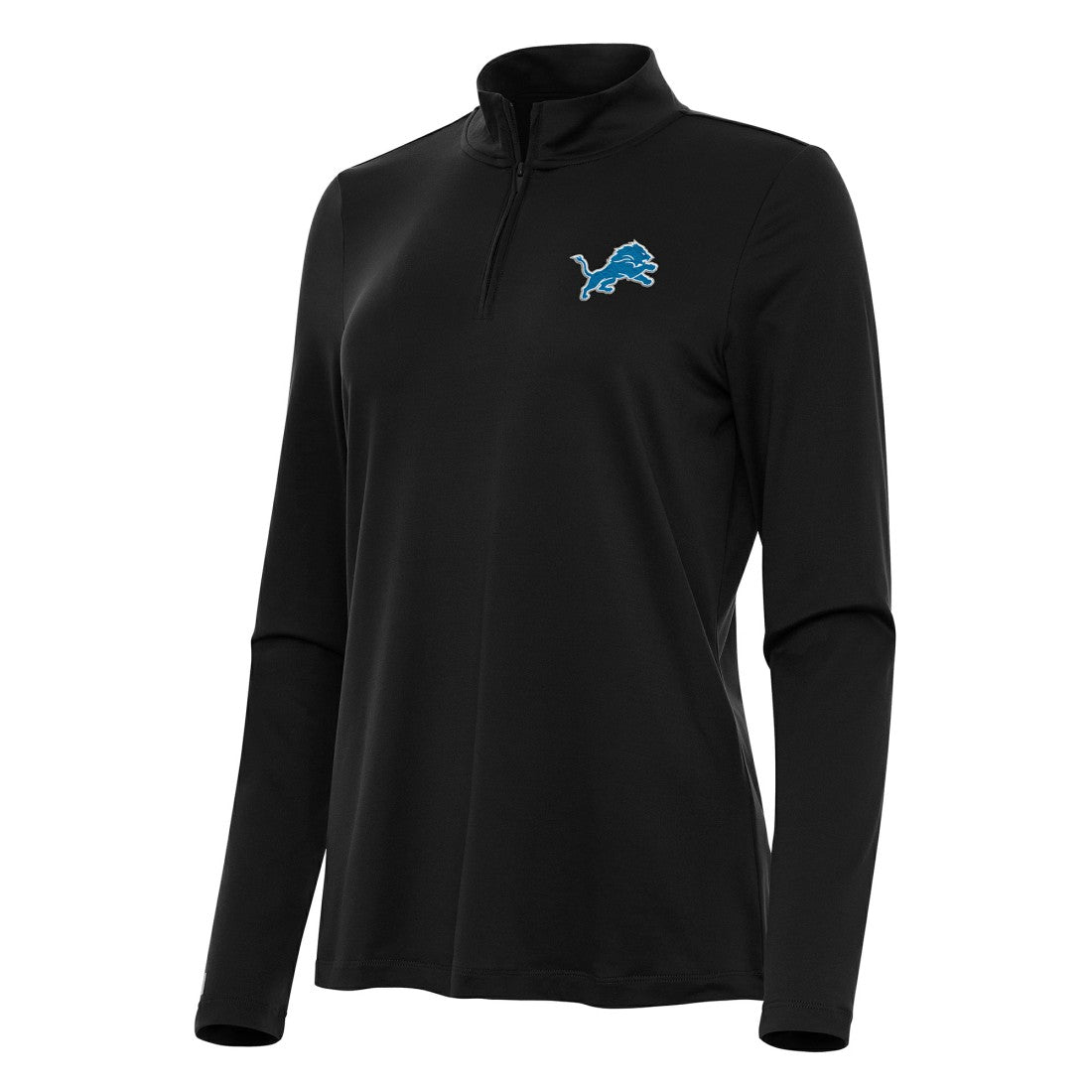 Antigua Women's Reprocess Quarter-Zip Top - Detroit Lions
