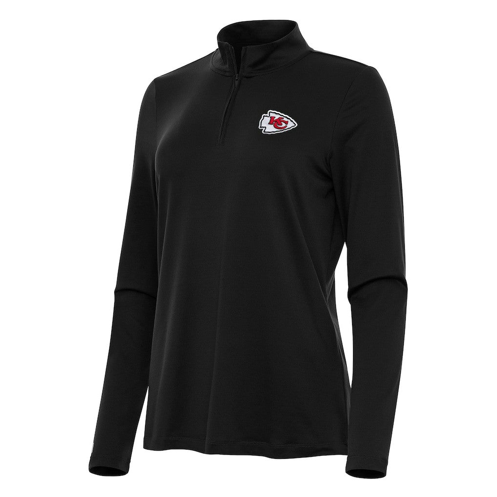 Antigua Women's Reprocess Quarter-Zip Top - Kansas City Chiefs