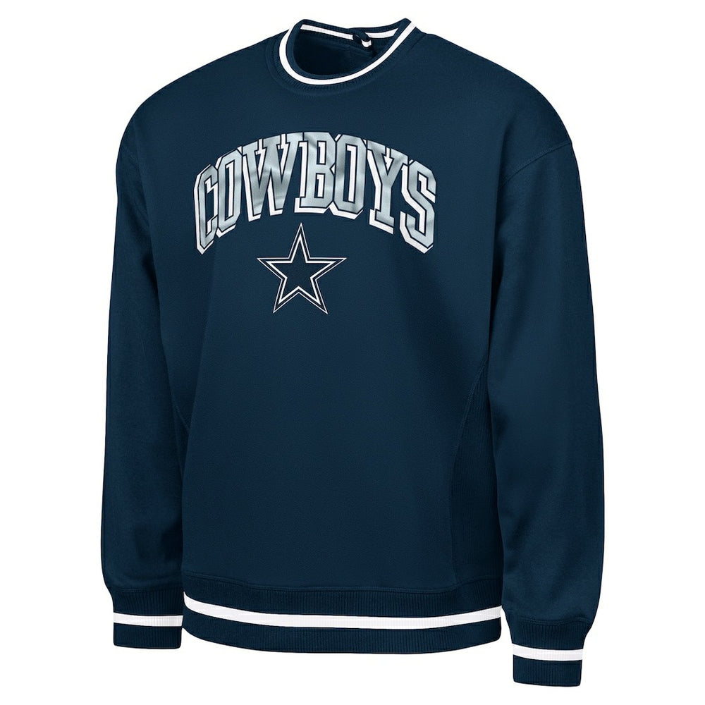 G-III Sports by Carl Banks Adaptive Blocker Fleece Pullover Sweatshirt - Dallas Cowboys