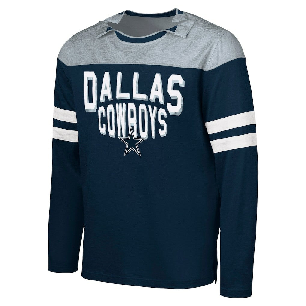 G-III Sports by Carl Banks Adaptive Hail Mary Long Sleeve T-Shirt - Dallas Cowboys