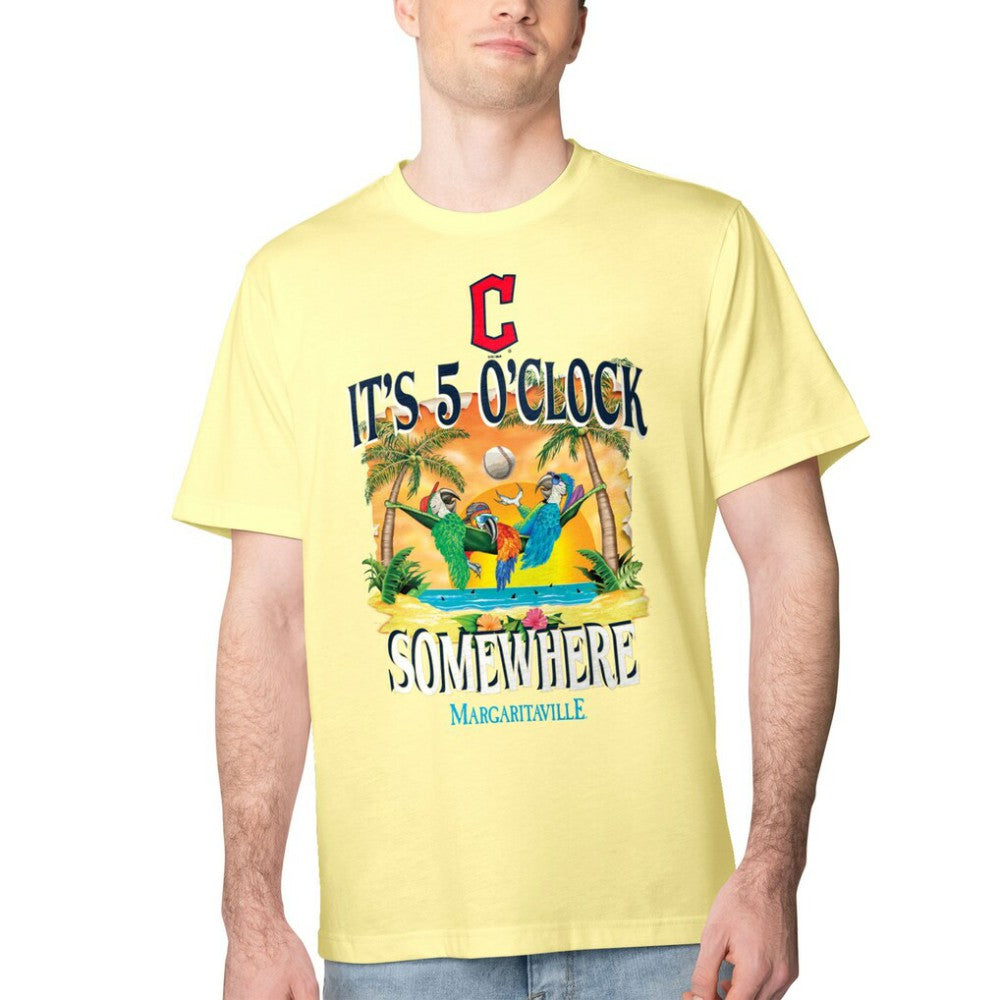 MLB Cleveland Guardians Margaritaville Five O'Clock Graphic T-Shirt