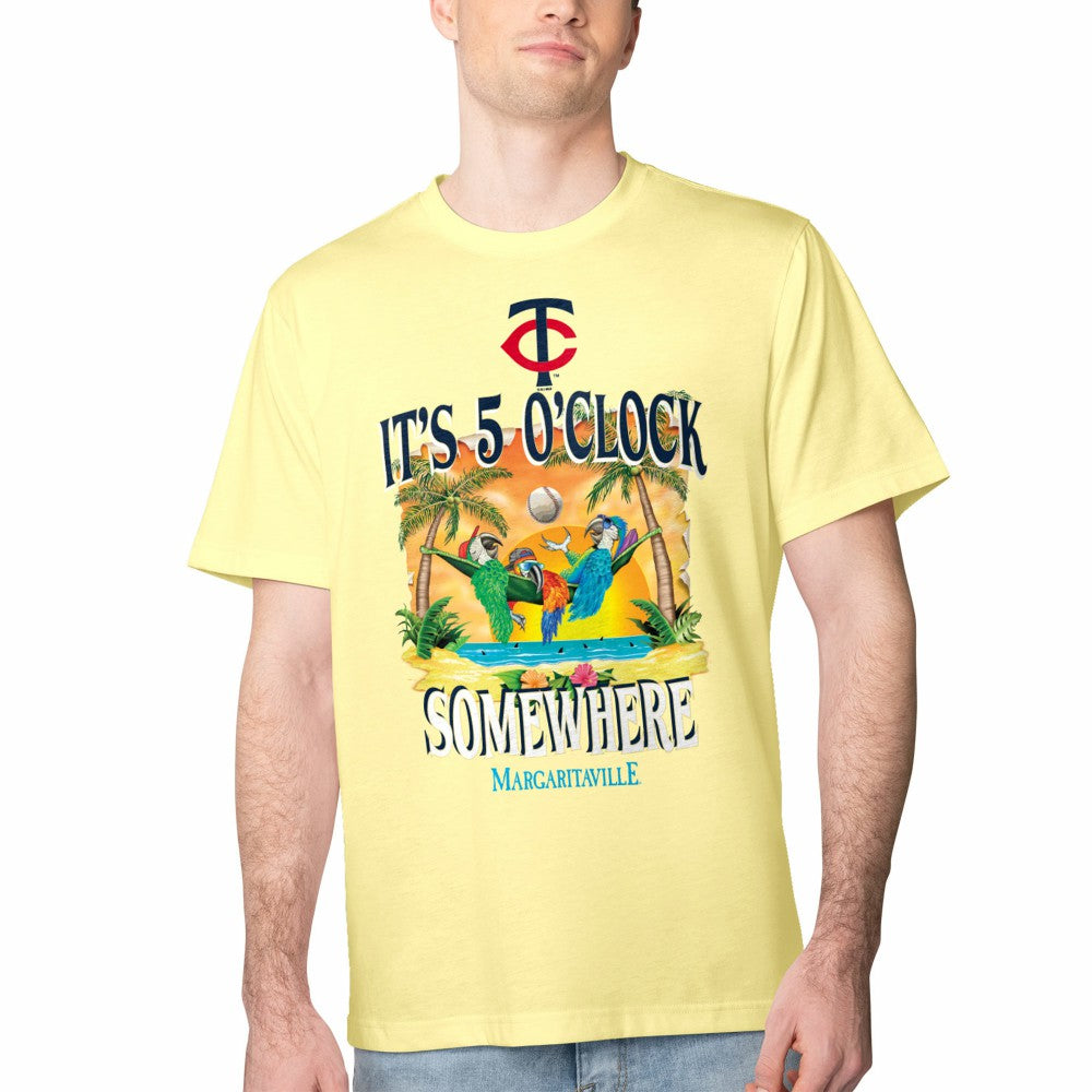 MLB Minnesota Twins Margaritaville Five O'Clock Graphic T-Shirt