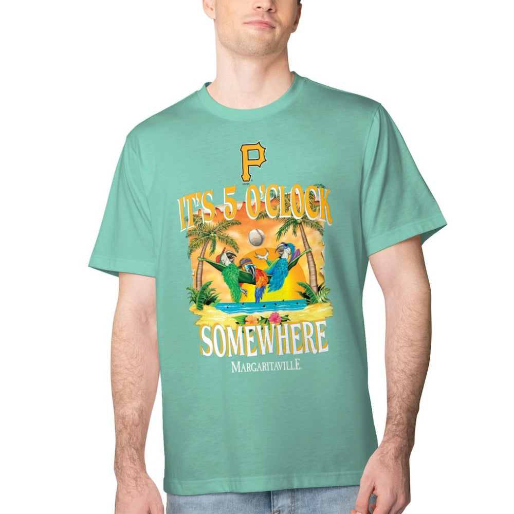 MLB Pittsburgh Pirates Margaritaville Five O'Clock Graphic T-Shirt