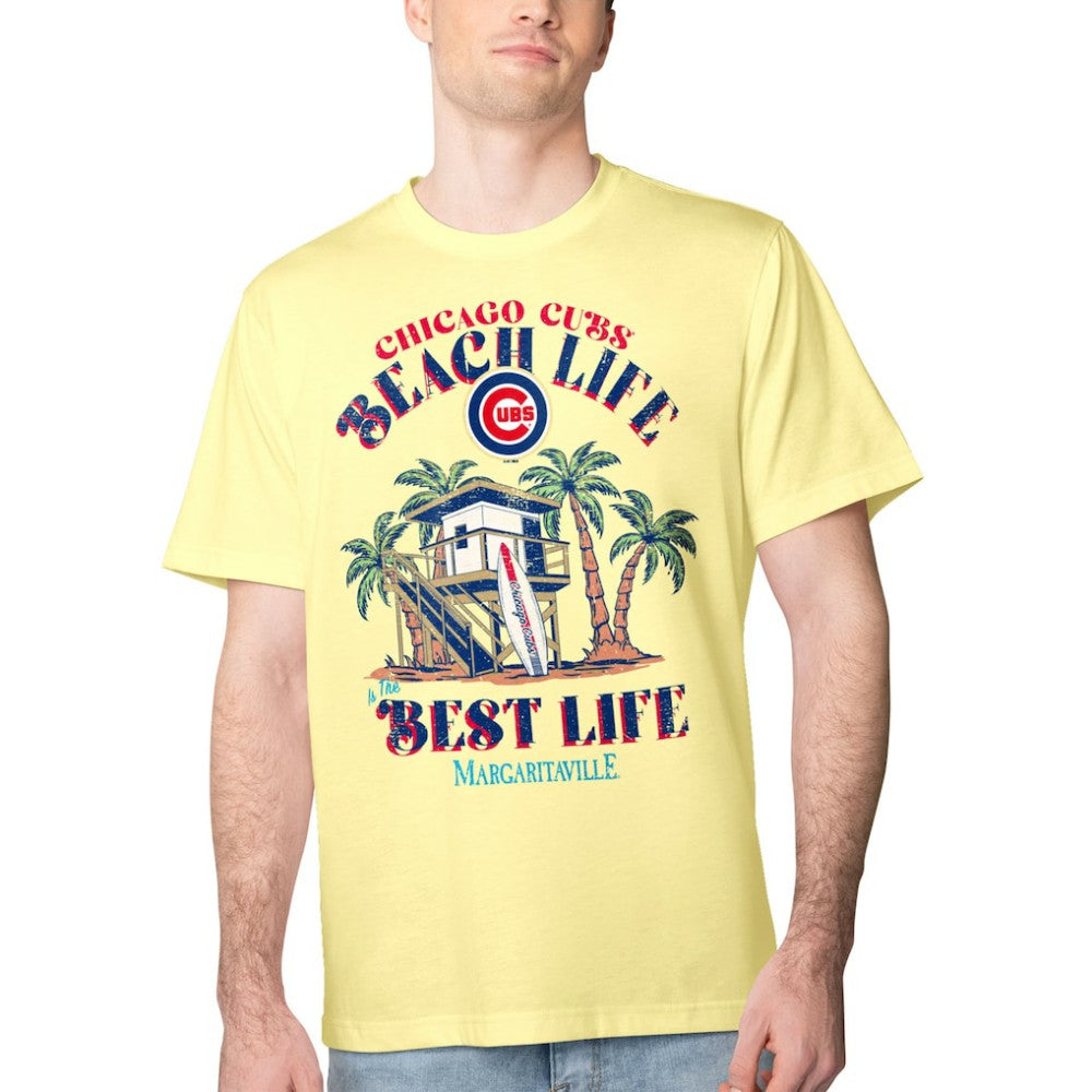 MLB Chicago Cubs Margaritaville Beach Hut Graphic T-Shirt