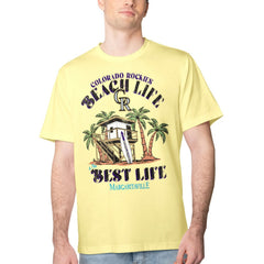 MLB Colorado Rockies Margaritaville Beach Hut Graphic T-Shirt