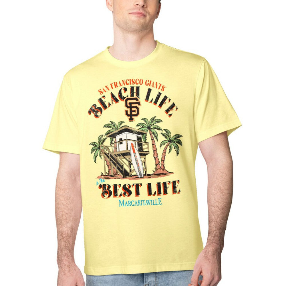 MLB San Francisco Giants Margaritaville Beach Hut Graphic T-Shirt