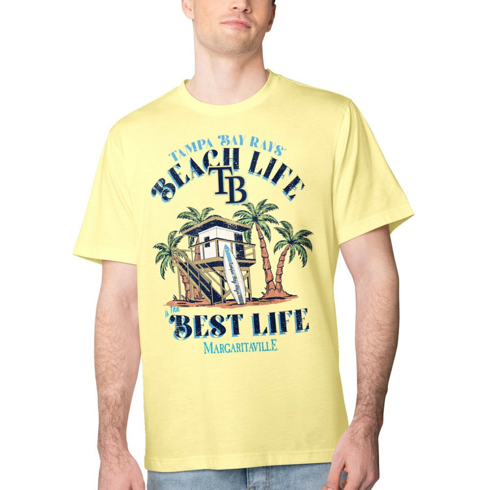 MLB Tampa Bay Rays Margaritaville Beach Hut Graphic T-Shirt