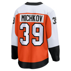 NHL Orange Matvei Michkov Philadelphia Flyers Fanatics Home Premier Breakaway Player Jersey