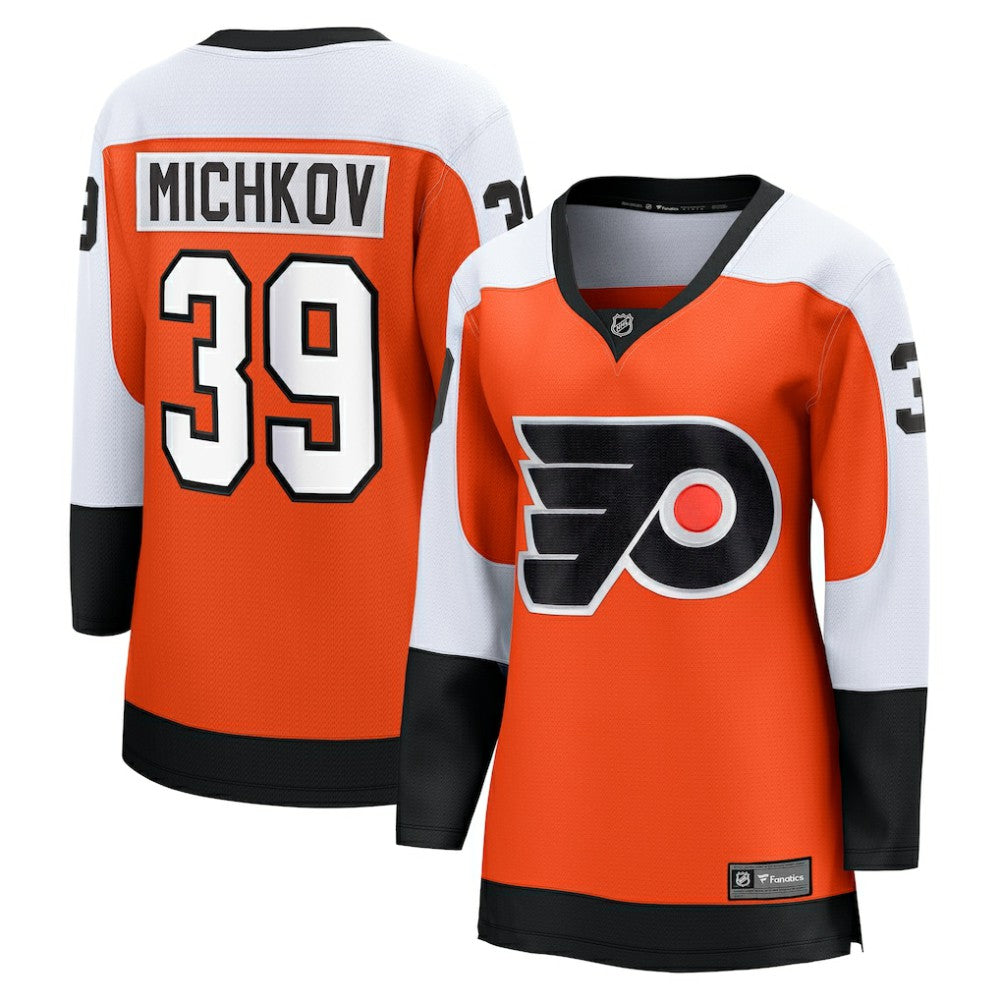 NHL Orange Matvei Michkov Philadelphia Flyers Fanatics Women's Home Breakaway Jersey