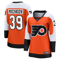 NHL Orange Matvei Michkov Philadelphia Flyers Fanatics Women's Home Breakaway Jersey