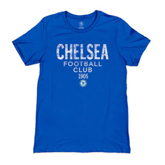 Chelsea 1863FC Tapered Text T-Shirt -  Blue