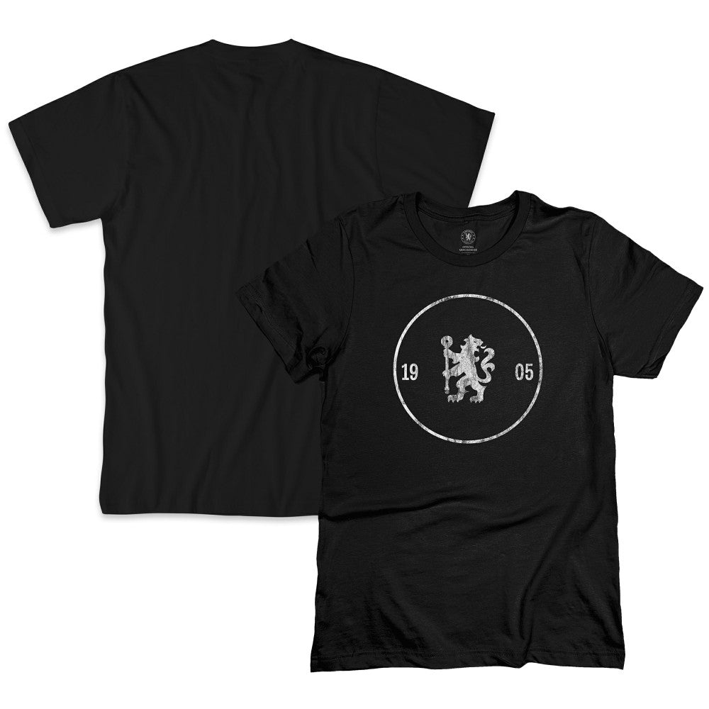 Chelsea 1863FC Heritage Circle T-Shirt -  Black