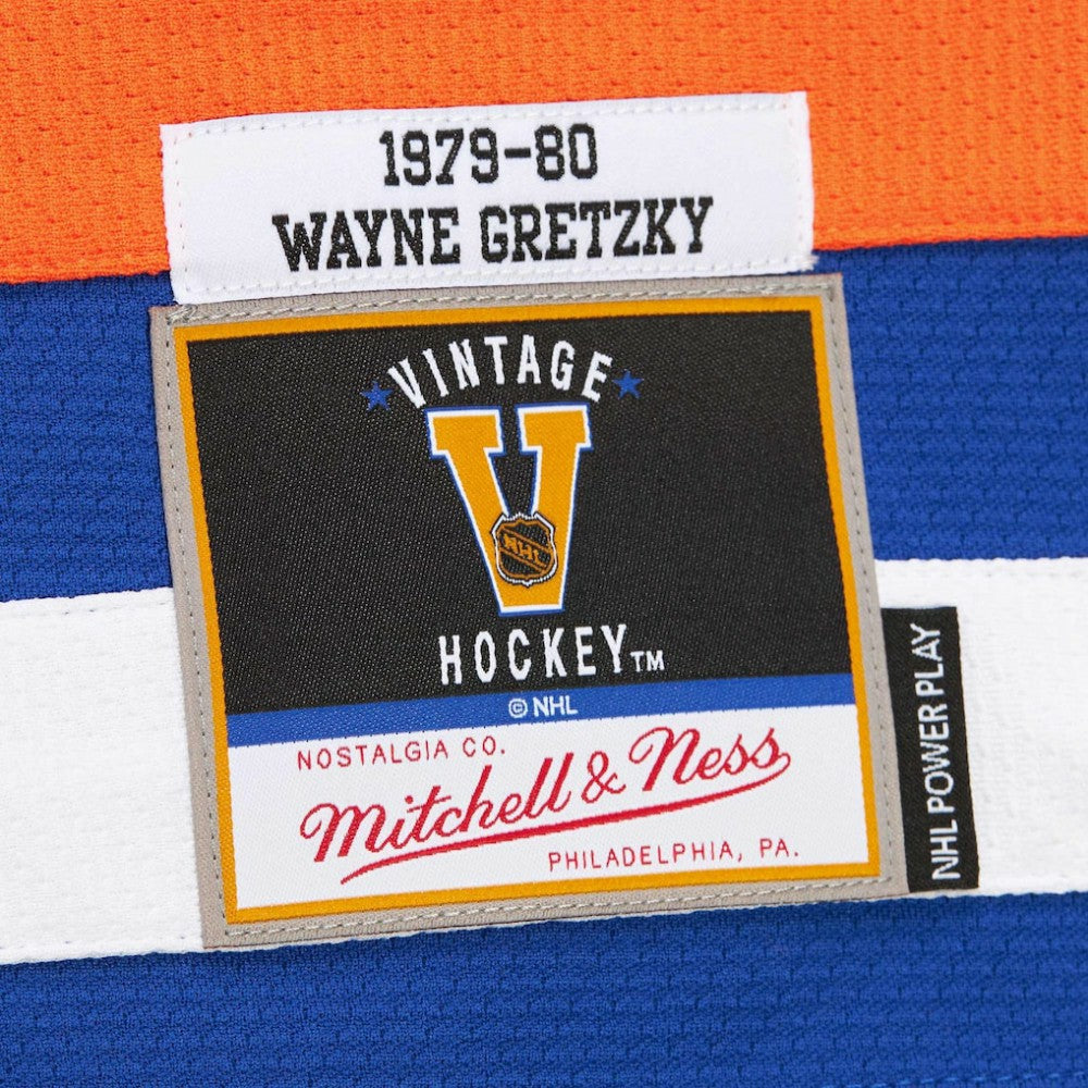 NHL Royal Wayne Gretzky Edmonton Oilers 1979-80 Power Play Jersey