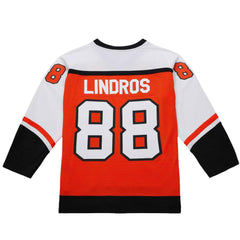 NHL Orange Eric Lindros Philadelphia Flyers 1996-97 Power Play Jersey