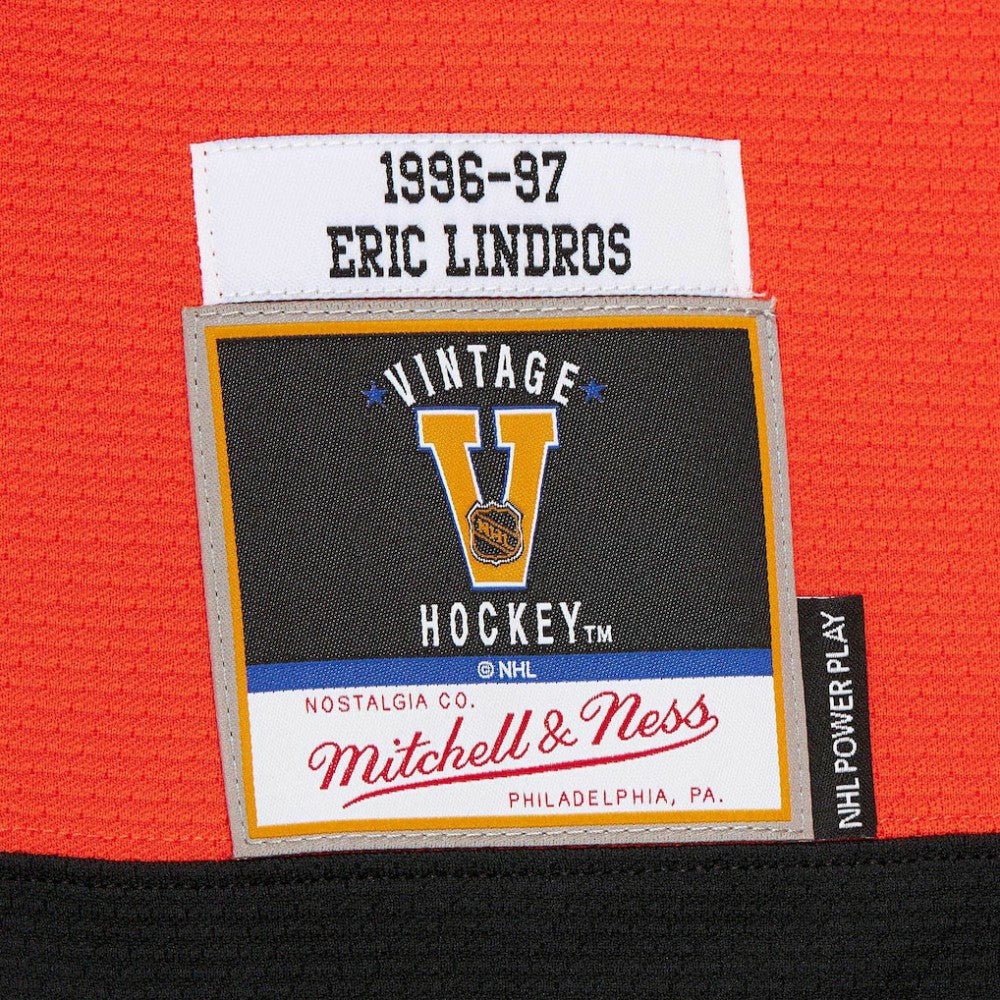 NHL Orange Eric Lindros Philadelphia Flyers 1996-97 Power Play Jersey