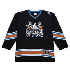 NHL Black Alexander Ovechkin Washington Capitals Mitchell & Ness 2005/06 Power Play Jersey