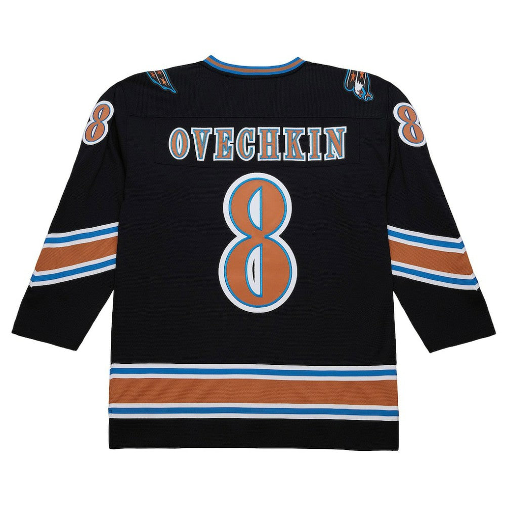 NHL Black Alexander Ovechkin Washington Capitals Mitchell & Ness 2005/06 Power Play Jersey