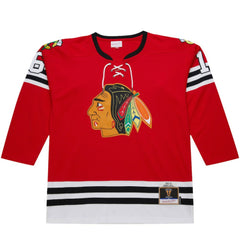 NHL Scarlet Bobby Hull Chicago Blackhawks 1960-61 Power Play Jersey