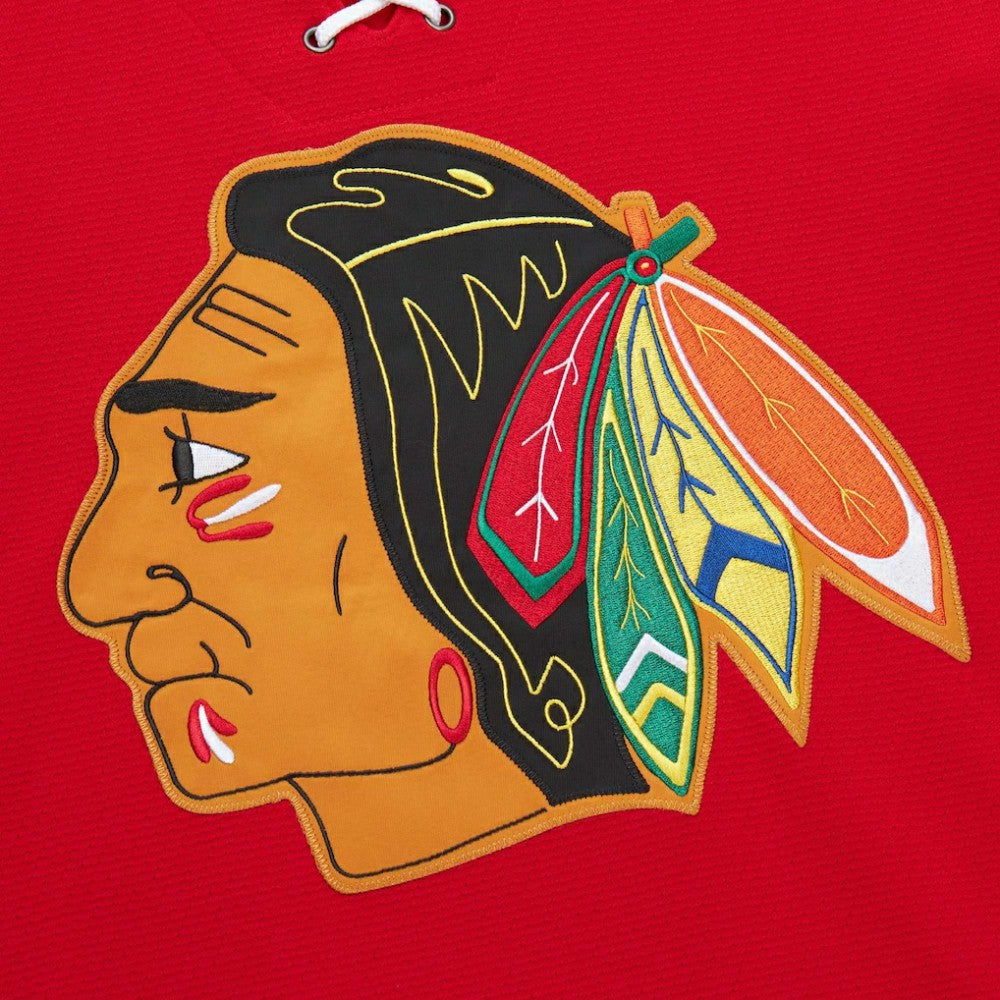 NHL Scarlet Bobby Hull Chicago Blackhawks 1960-61 Power Play Jersey