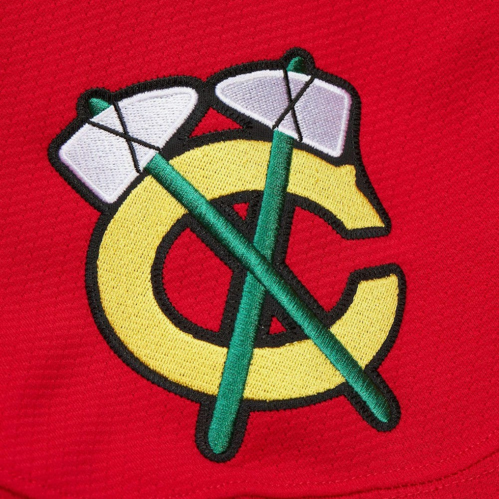 NHL Scarlet Bobby Hull Chicago Blackhawks 1960-61 Power Play Jersey