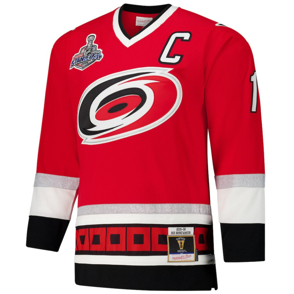 NHL Red Rod Brind'Amour Carolina Hurricanes 2005-06 Power Play Jersey