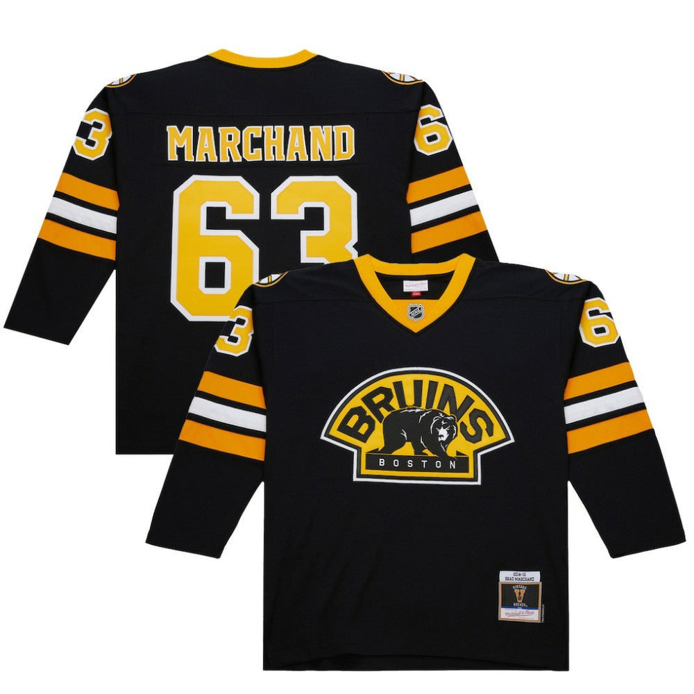 NHL Black Brad Marchand Boston Bruins 2014-15 Power Play Jersey