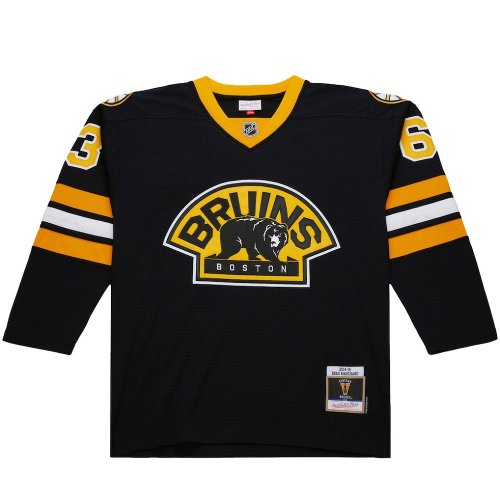 NHL Black Brad Marchand Boston Bruins 2014-15 Power Play Jersey